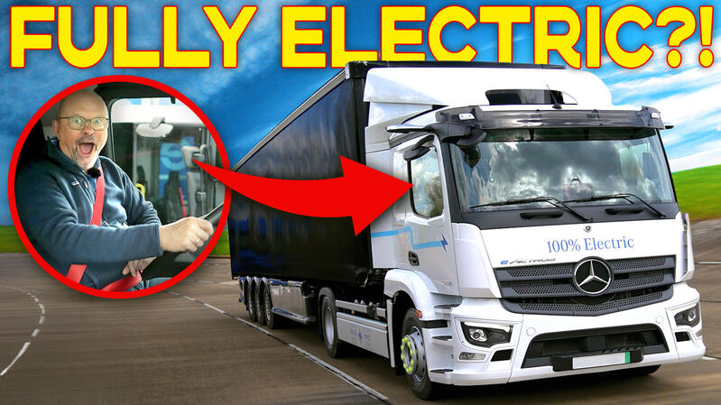 Mercedes Electric Lorry Mercedes Electric Lorry